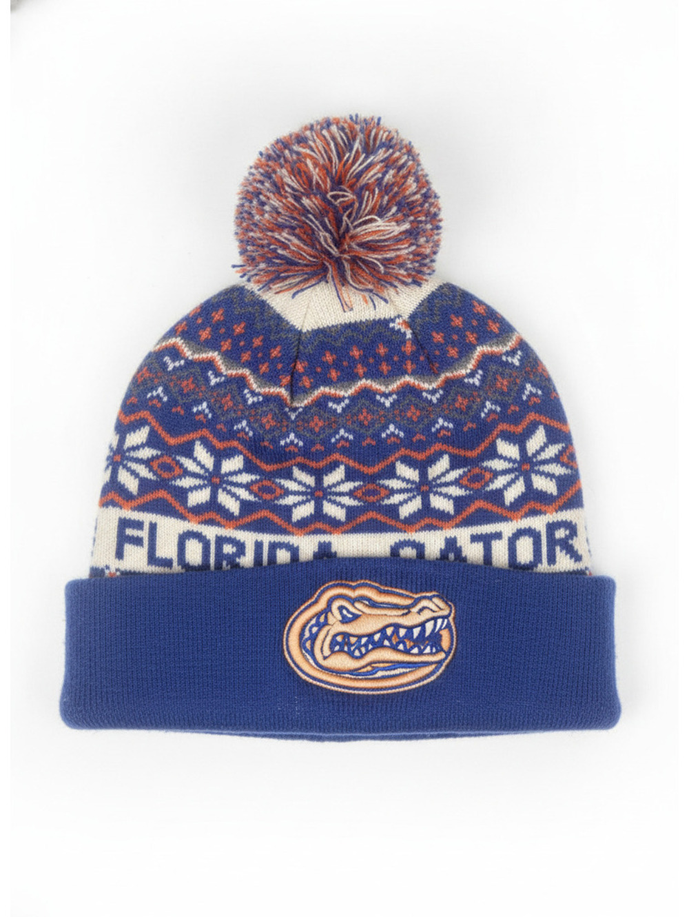 Kids Florida Gators Pom Pom Winter Beanie Hat